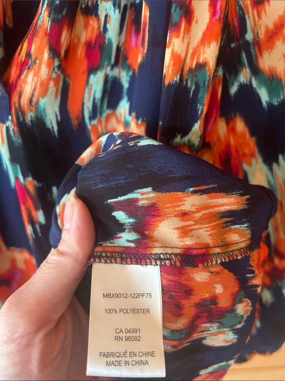 Dalia flowy navy